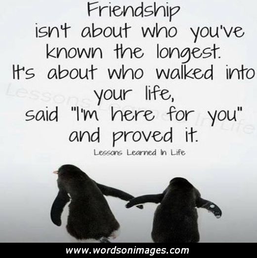 Unexpected Friendship Quotes QuotesGram