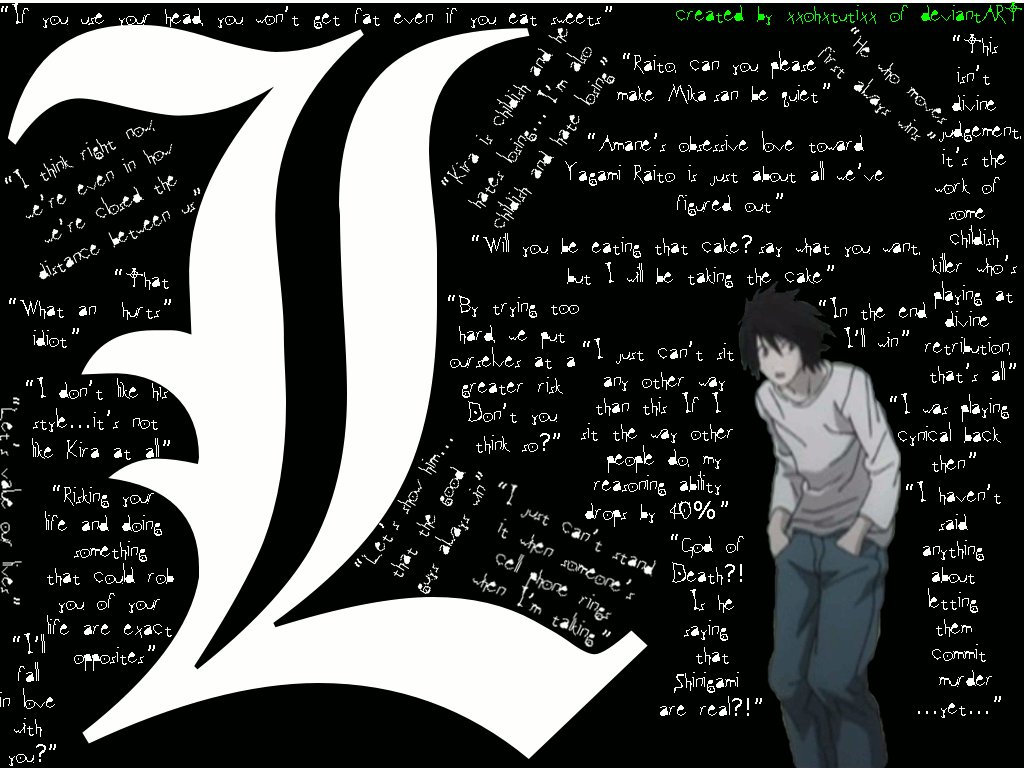 Death Note L Quotes Quotesgram