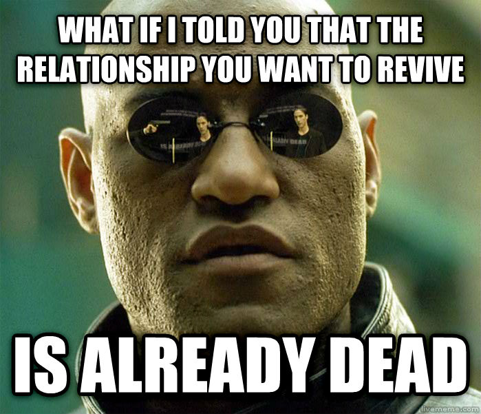 You wants why back your ex