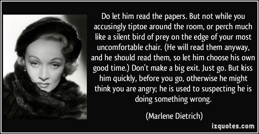 Marlene Dietrich Quotes. QuotesGram