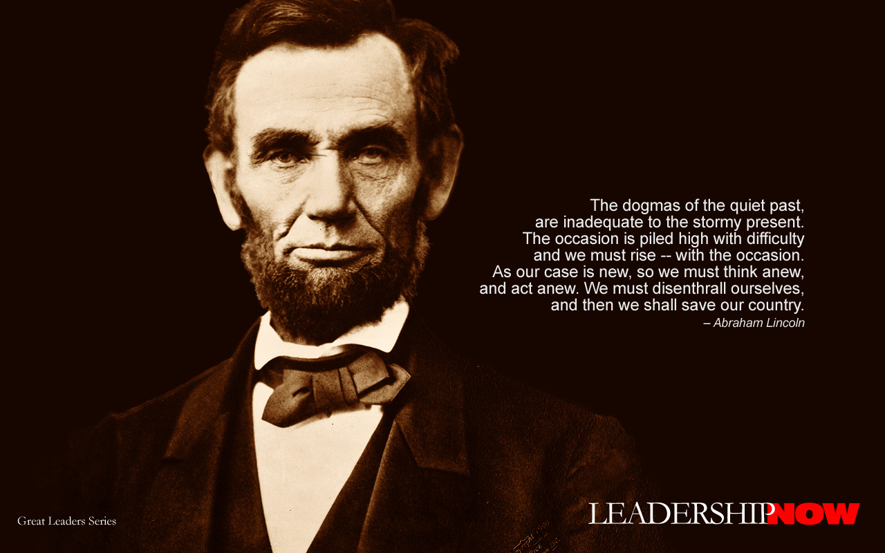 Abraham Lincoln On Leadership Quotes. QuotesGram