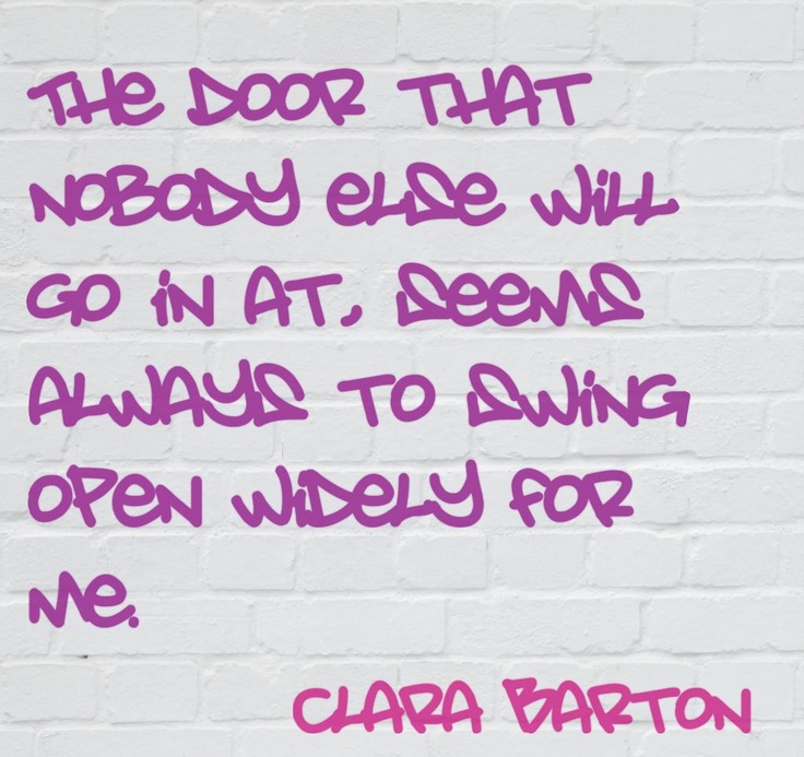 Humanitarian Wisdom from Clara Barton