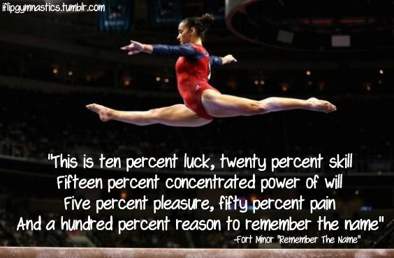 Gymnast With Name Famous Quotes. QuotesGram