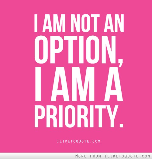 Second Priority Quotes. QuotesGram