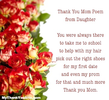 Thank You Mom Quotes Funny Quotesgram