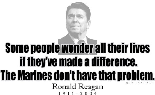 Marine Corps Quotes Ronald Reagan