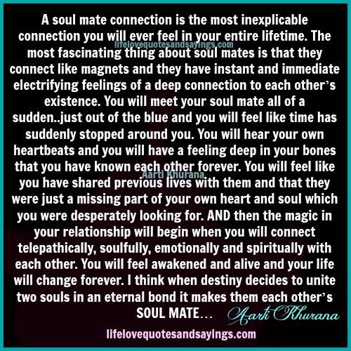 Quotes About Souls Connecting Quotesgram