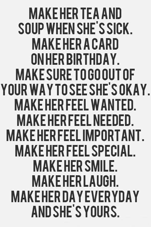 Make Her Feel Wanted Quotes. QuotesGram