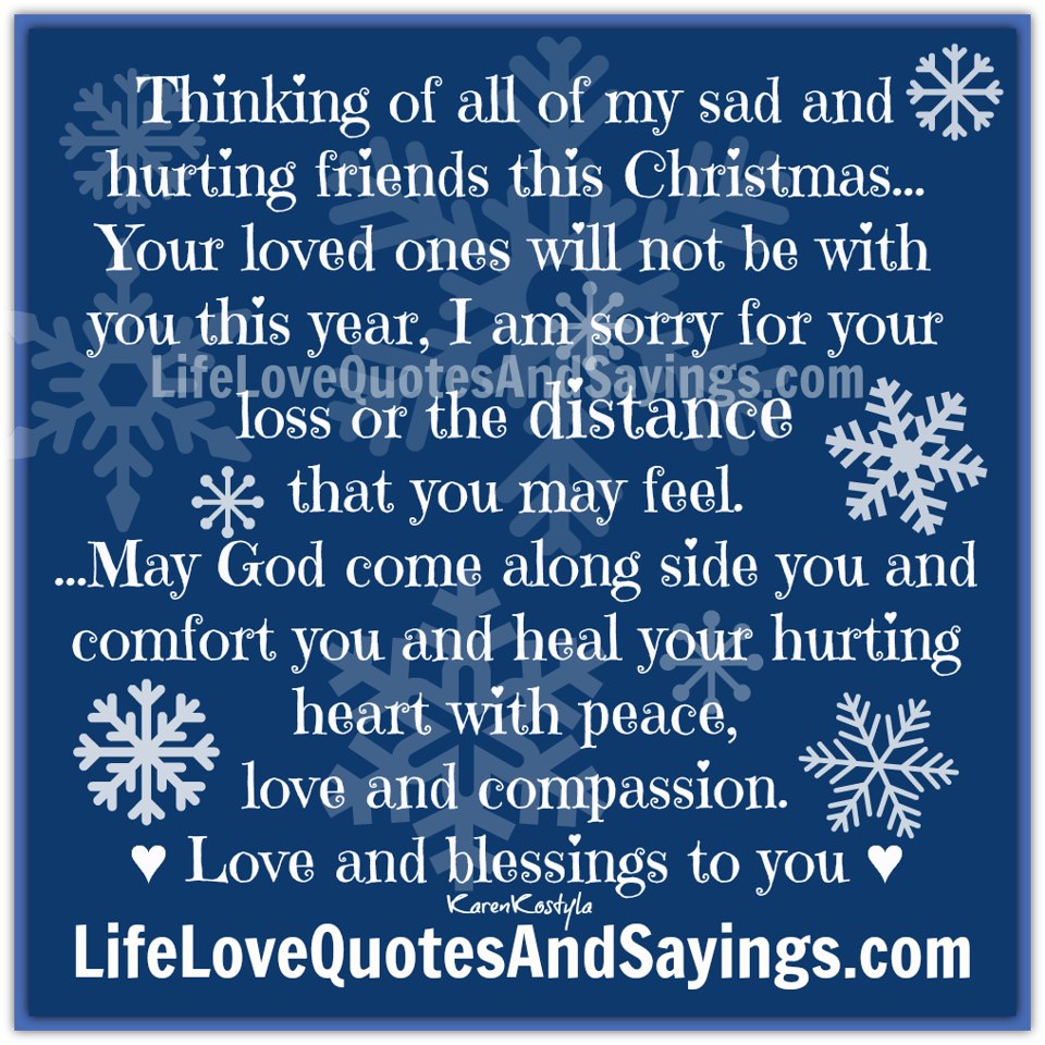 Sad Quotes At Christmas. QuotesGram