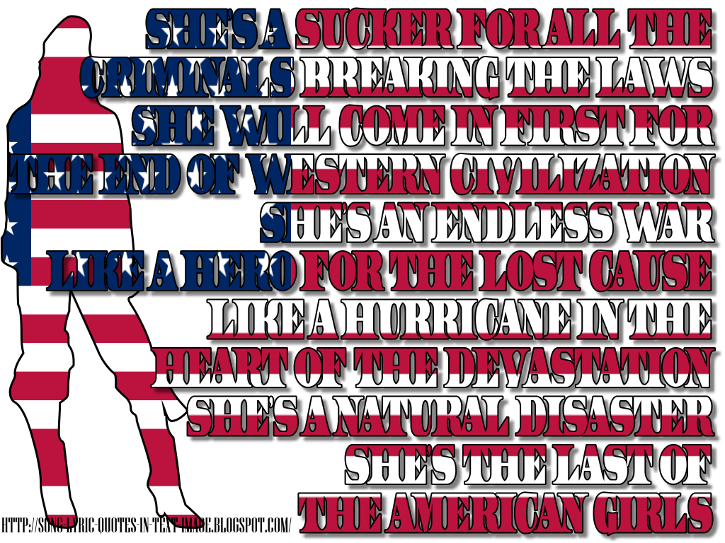 All American Girl Quotes. QuotesGram