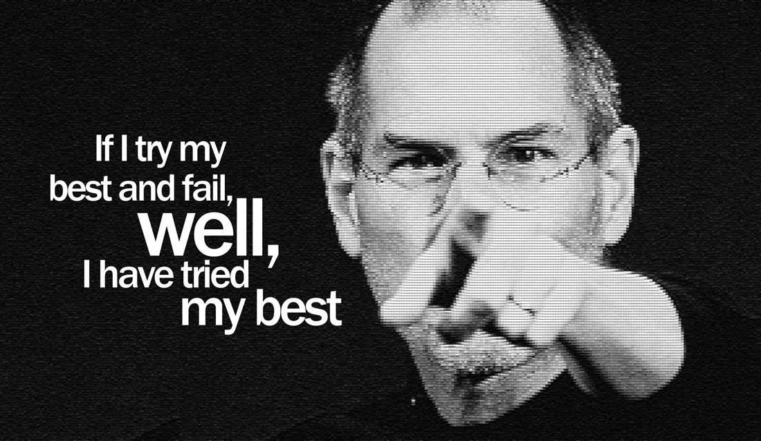 You have tried your best. Try my best. I tried my best. The best presentation is the absence of Steve jobs.