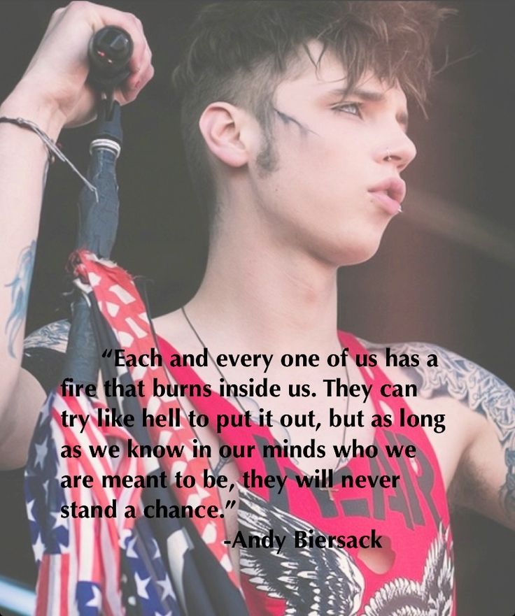 Andy Black Veil Brides Quotes. QuotesGram