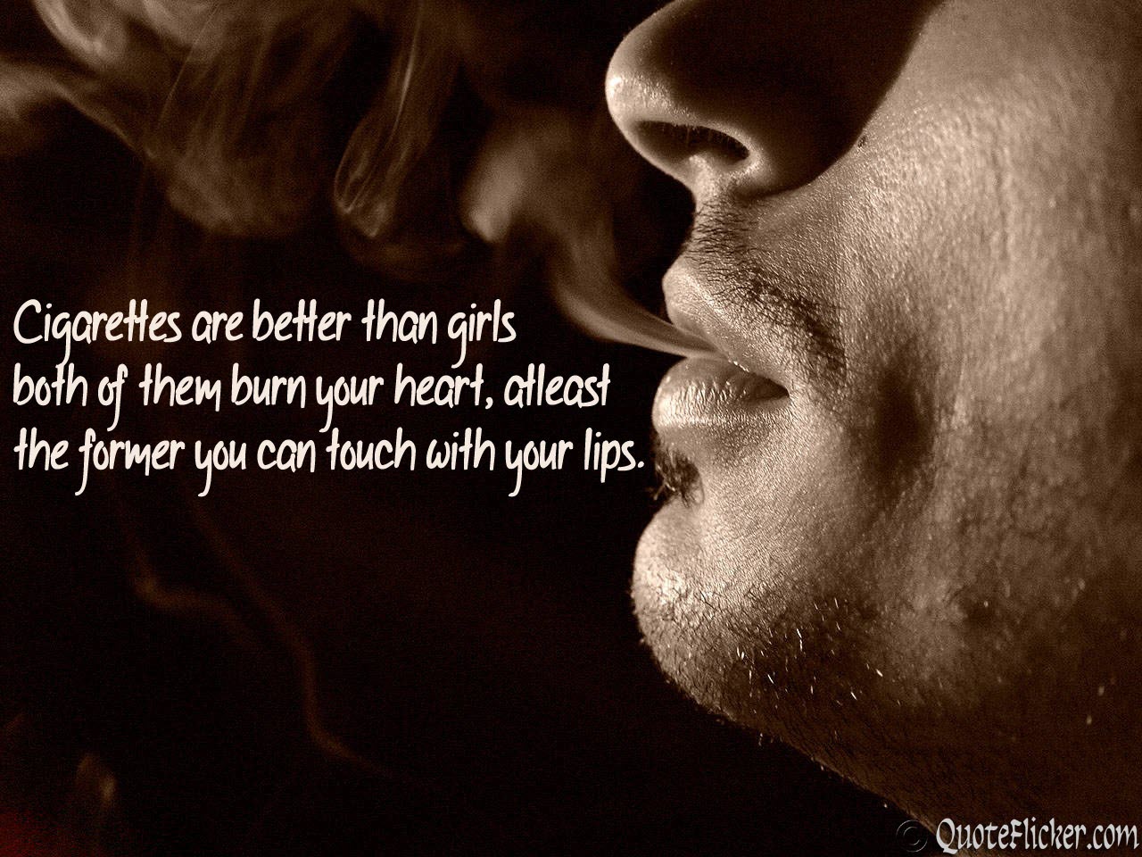 Girl Smoking Quotes Quotesgram