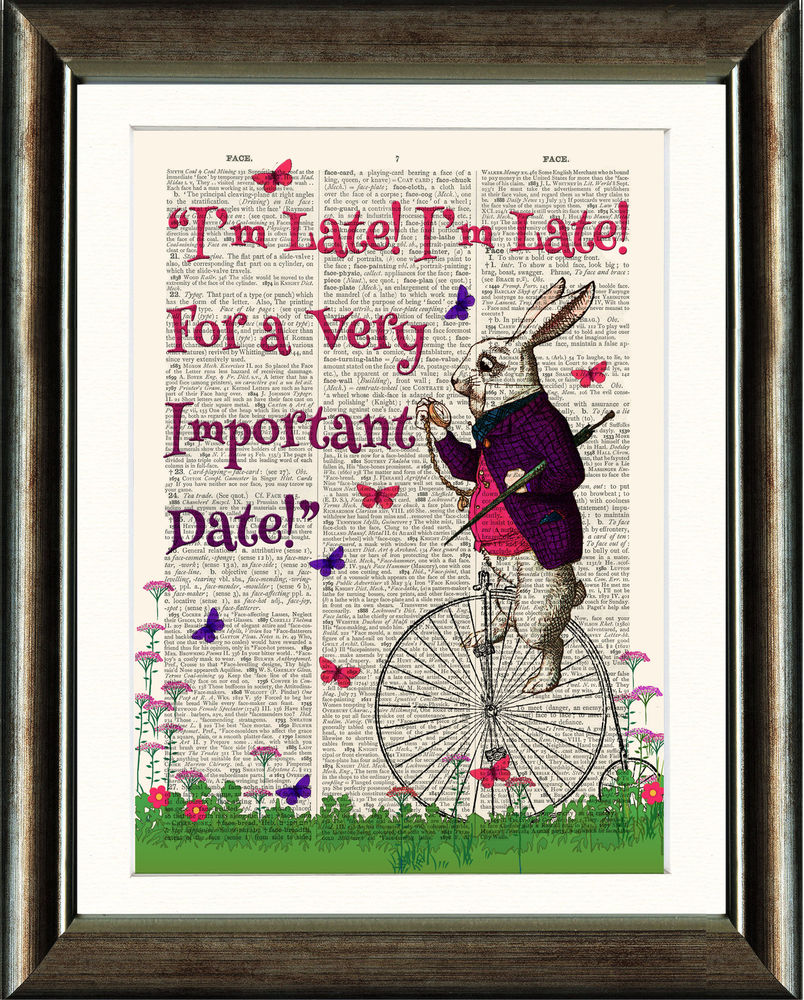 White Rabbit From Alice In Wonderland Quotes. QuotesGram