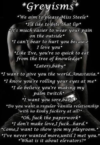 Fifty Shades Of Grey Book Quotes Quotesgram