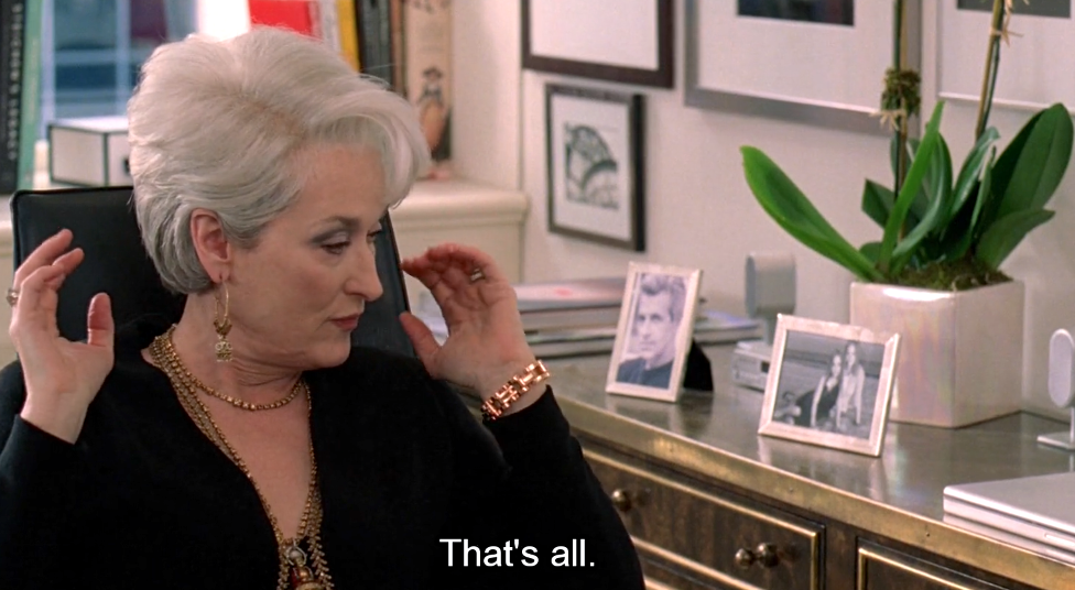 Thats All Devil Wears Prada Quotes. QuotesGram