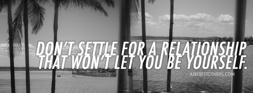 Girly Facebook Covers Quotes In Black And White. QuotesGram