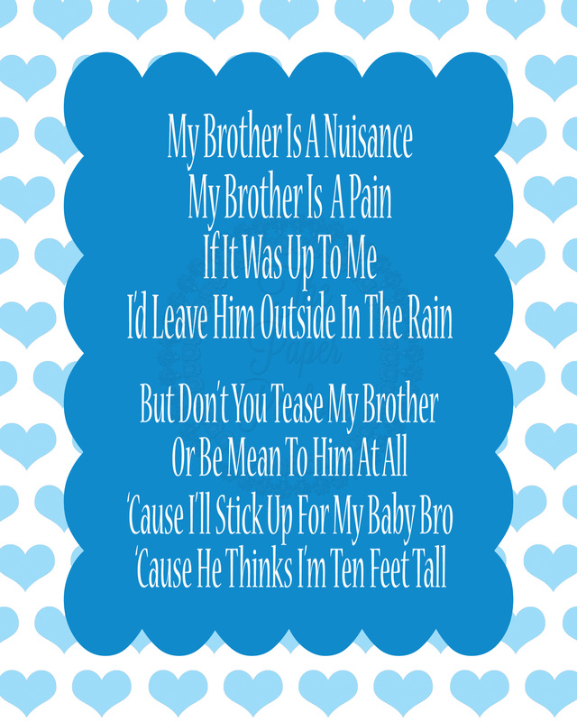 Poems About Annoying Little Brothers Little Brother Quotes Poems. QuotesGram