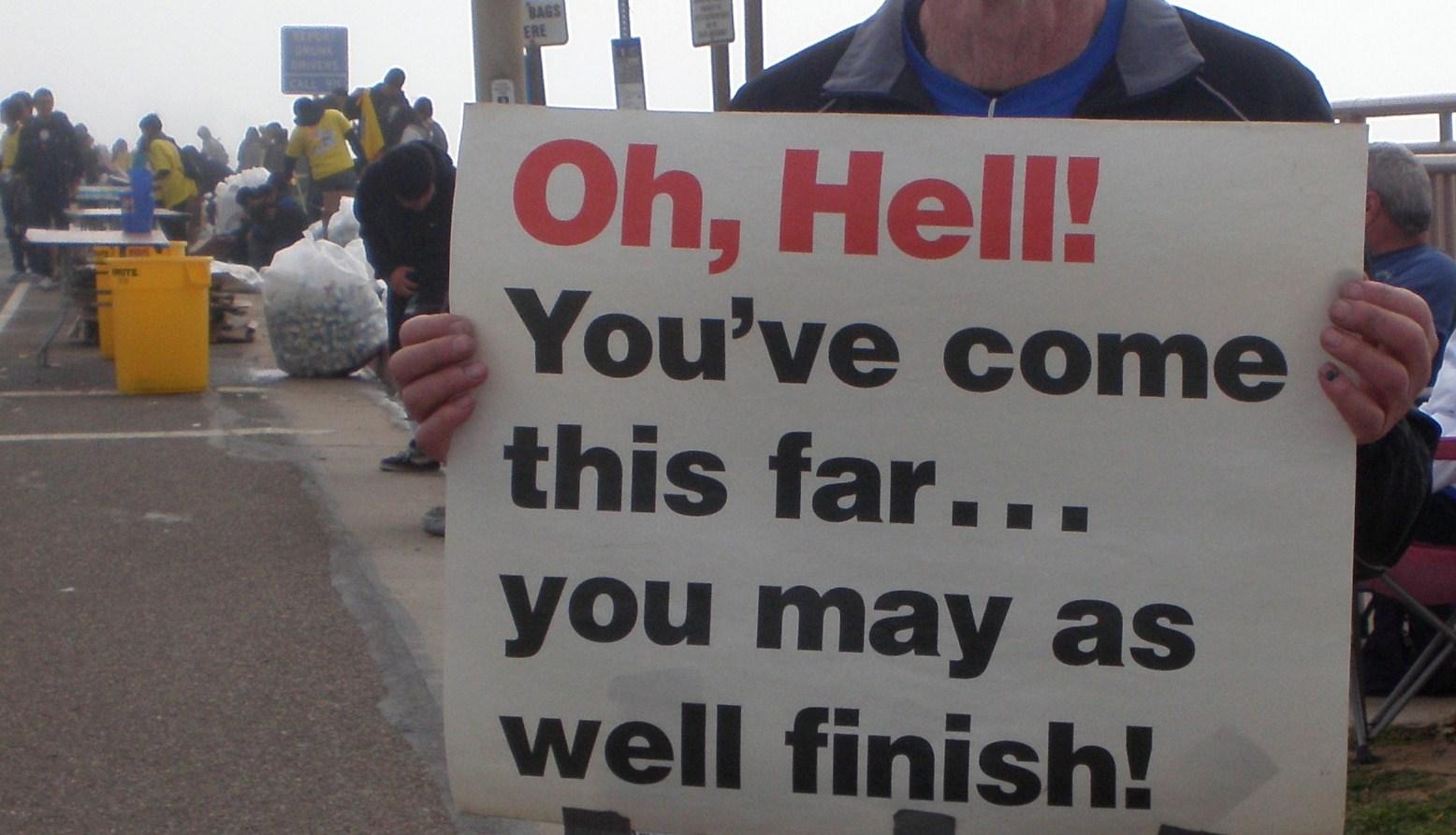 Marathon Sign Quotes. QuotesGram