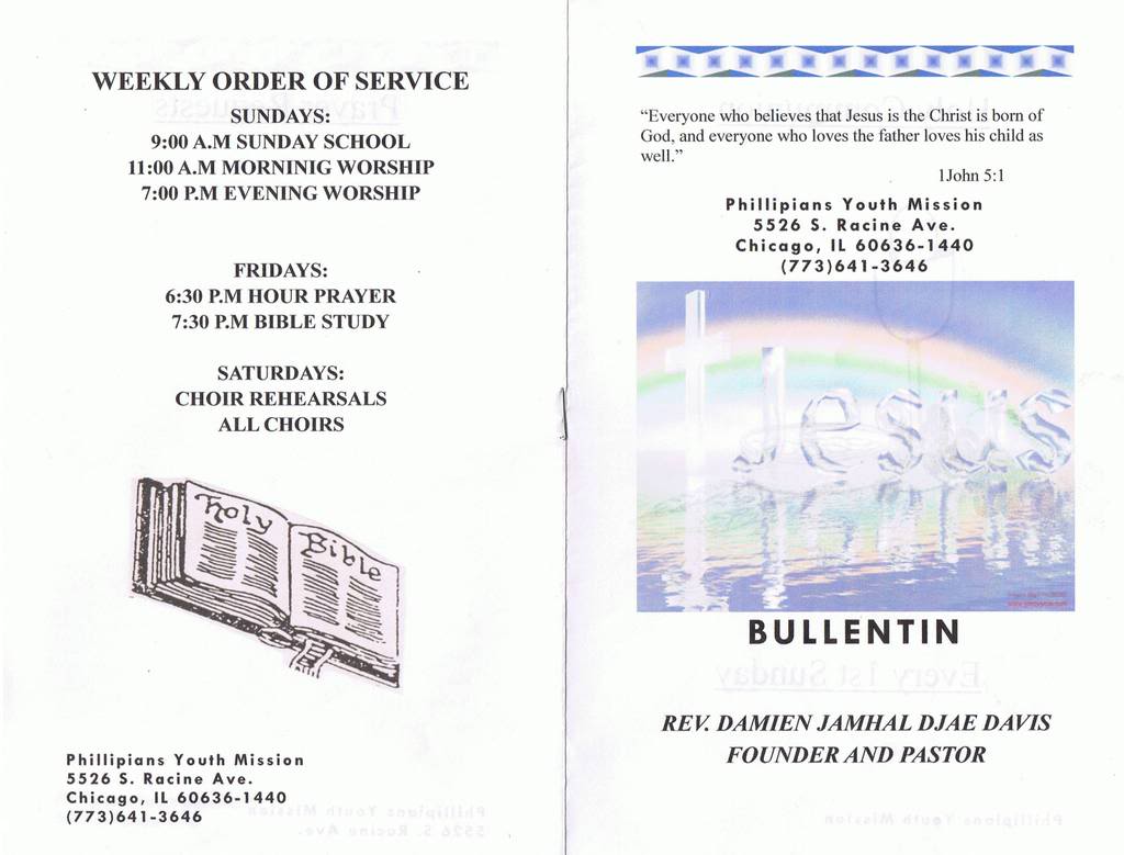 Baptist Church Bulletins For Quotes. QuotesGram