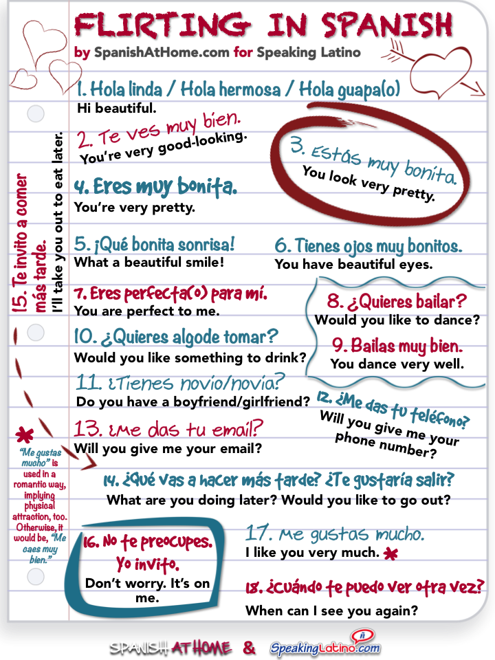 Flirty Quotes In Spanish QuotesGram