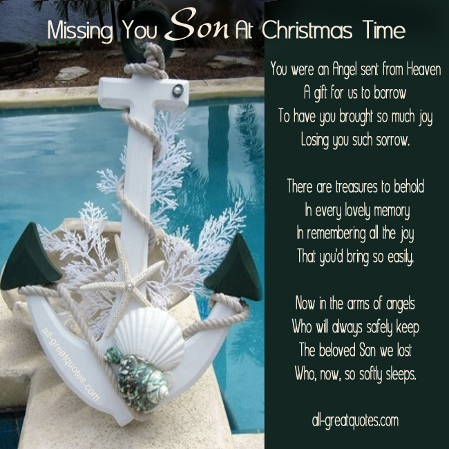 Missing Son At Christmas Quotes QuotesGram missing-son-at-christmas-quotes-quotesgram
