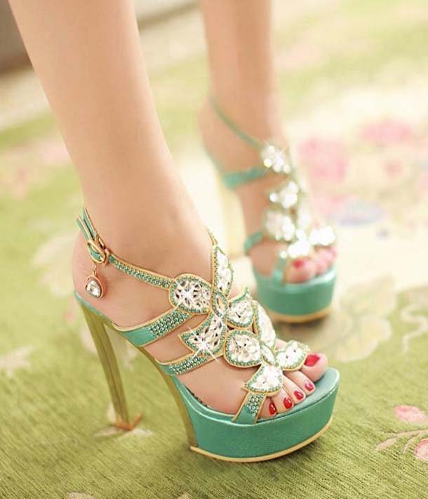 beautiful shoes high heels