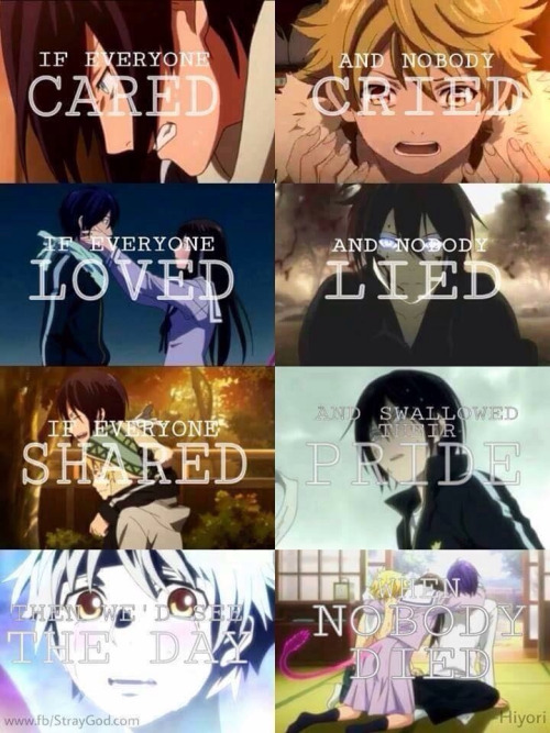 Noragami Anime Quotes. QuotesGram