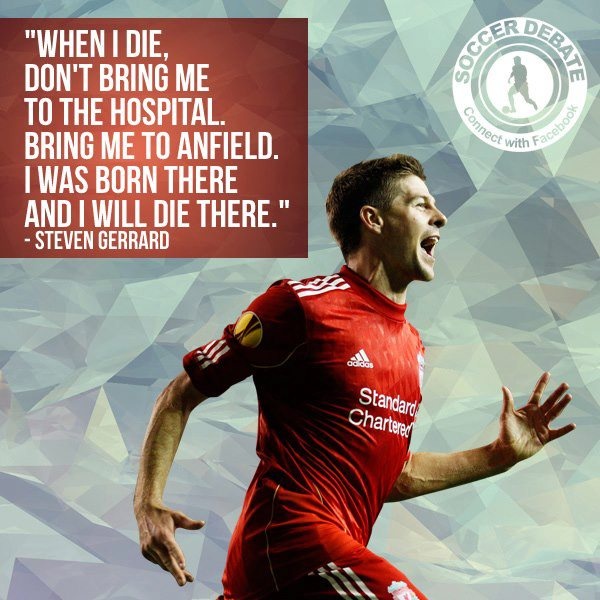 Inspirational Quotes From Steven Gerrard. QuotesGram