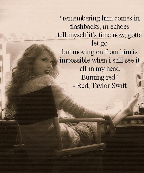 taylor swift song quotes from red