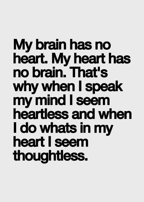 Heart Versus Mind Quotes. QuotesGram