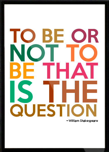 william shakespeare quotes to be or not to be