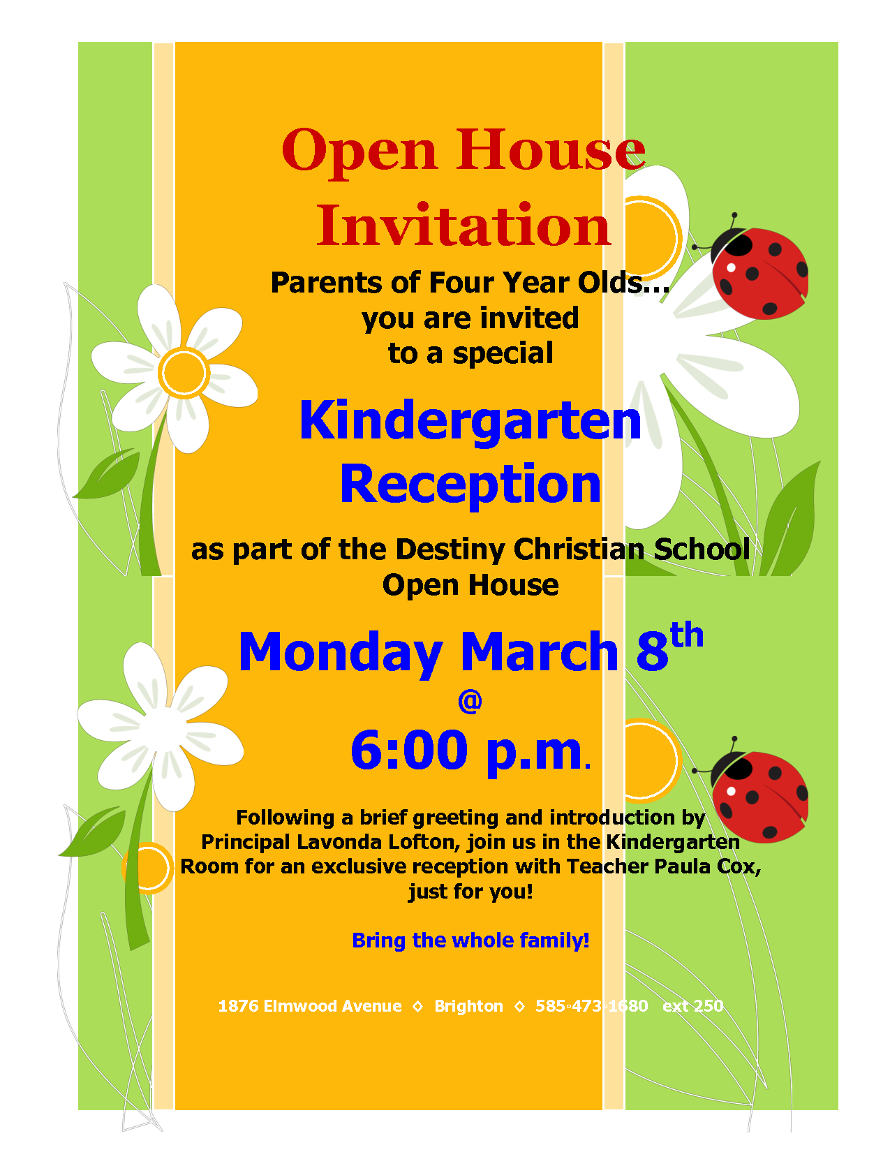 School Open House Quotes. QuotesGram Intended For Business Open House Invitation Templates Free