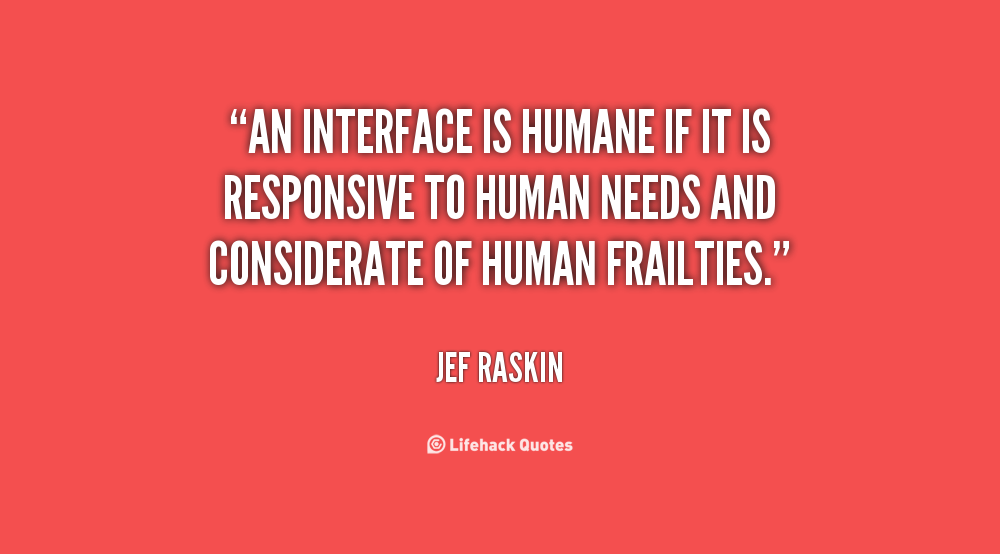 jef raskin concept of humane interface jef raskin concept of humane interface