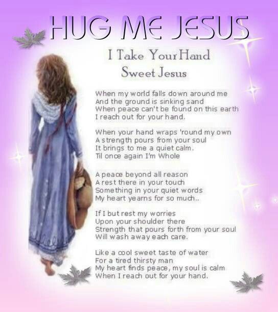 Hug me jesus quotes quotesgram