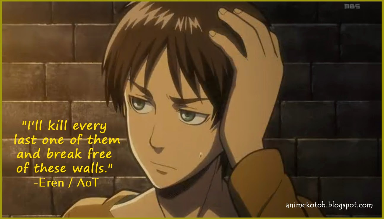 Eren Quotes Manga