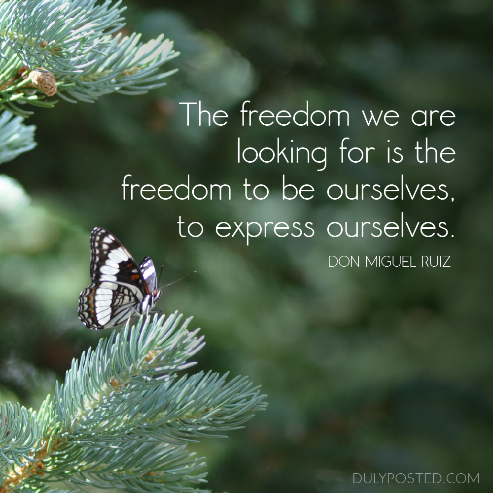 Freedom To Express Yourself Quotes. QuotesGram