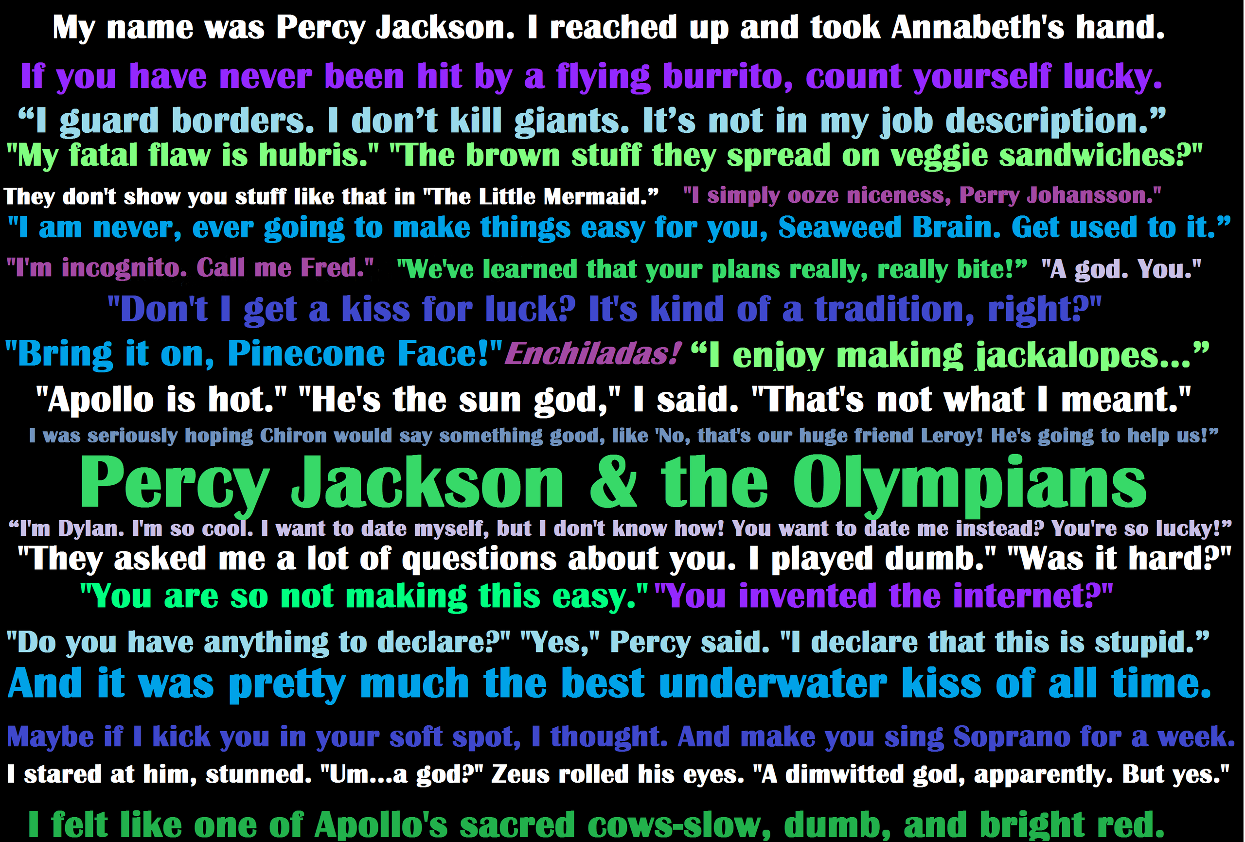 Percy Jackson Quotes From The Book. QuotesGram