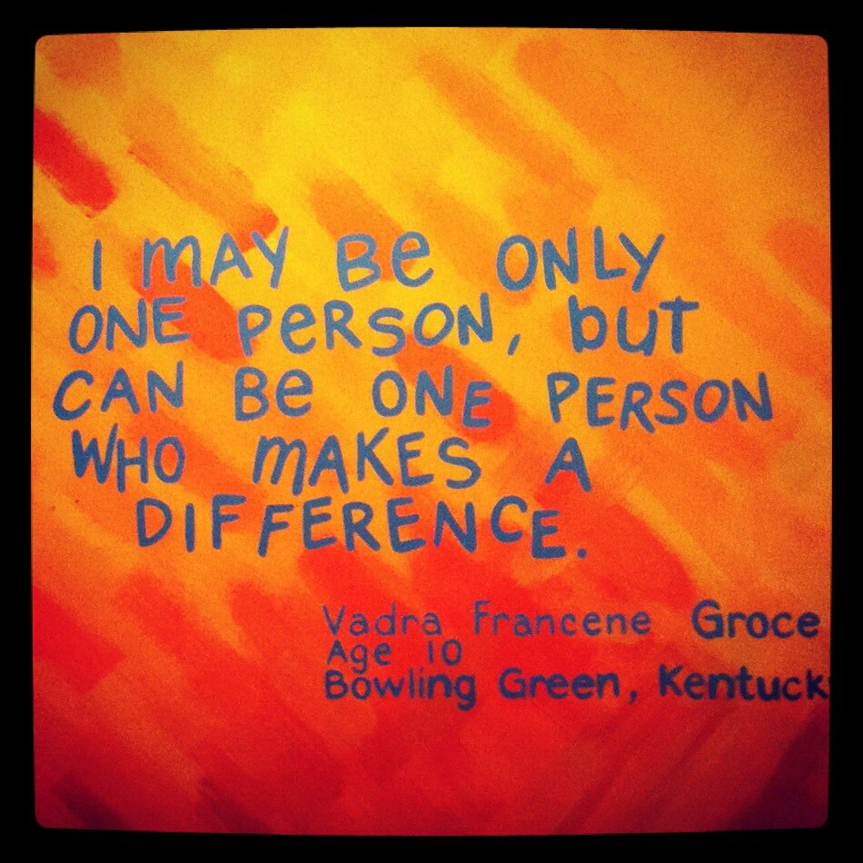 Quotes About Volunteers Making A Difference. QuotesGram