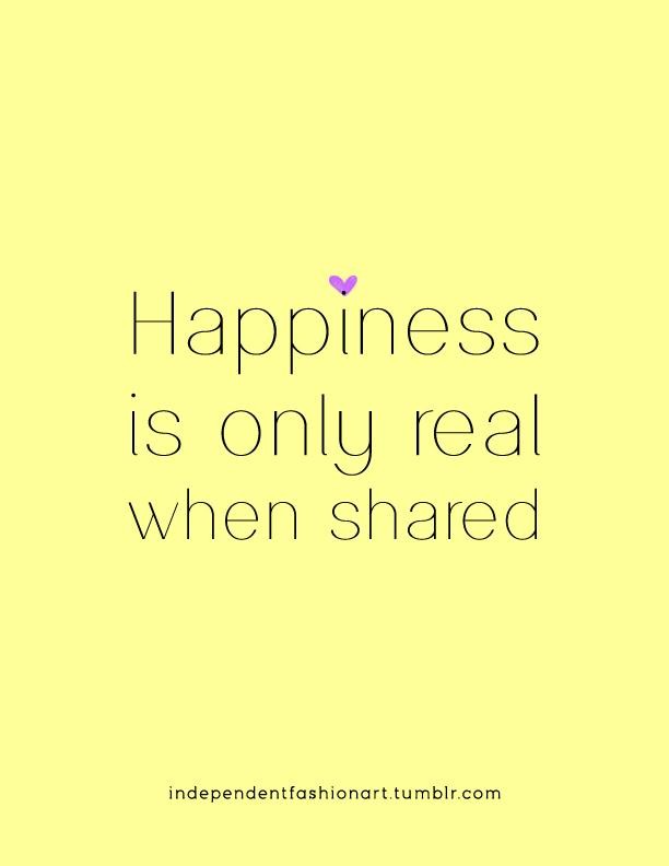 Joy Of Sharing Quotes When Shared Happiness Quotes. Quotesgram