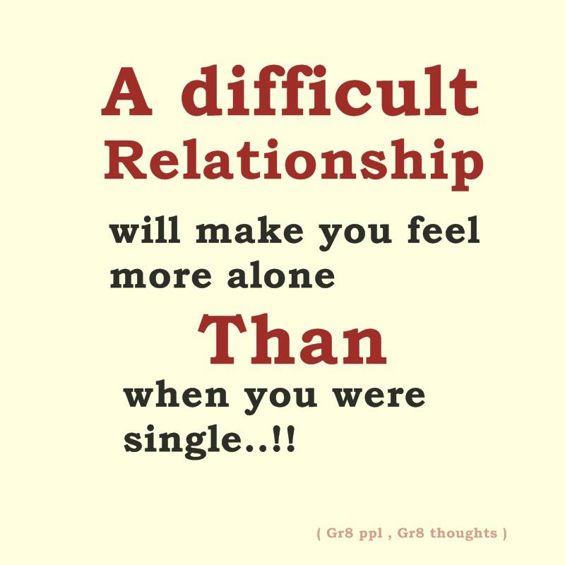 difficult love relationship quotes