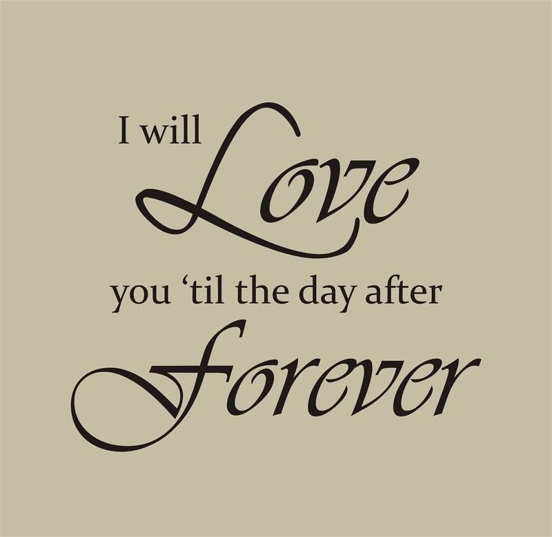 Always And Forever I Love You Baby Quotes Quotesgram