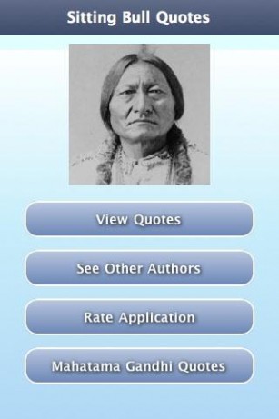 Sitting Bull Quotes And Sayings. QuotesGram