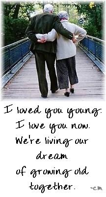  Quotes  About Growing  Old  Together  QuotesGram