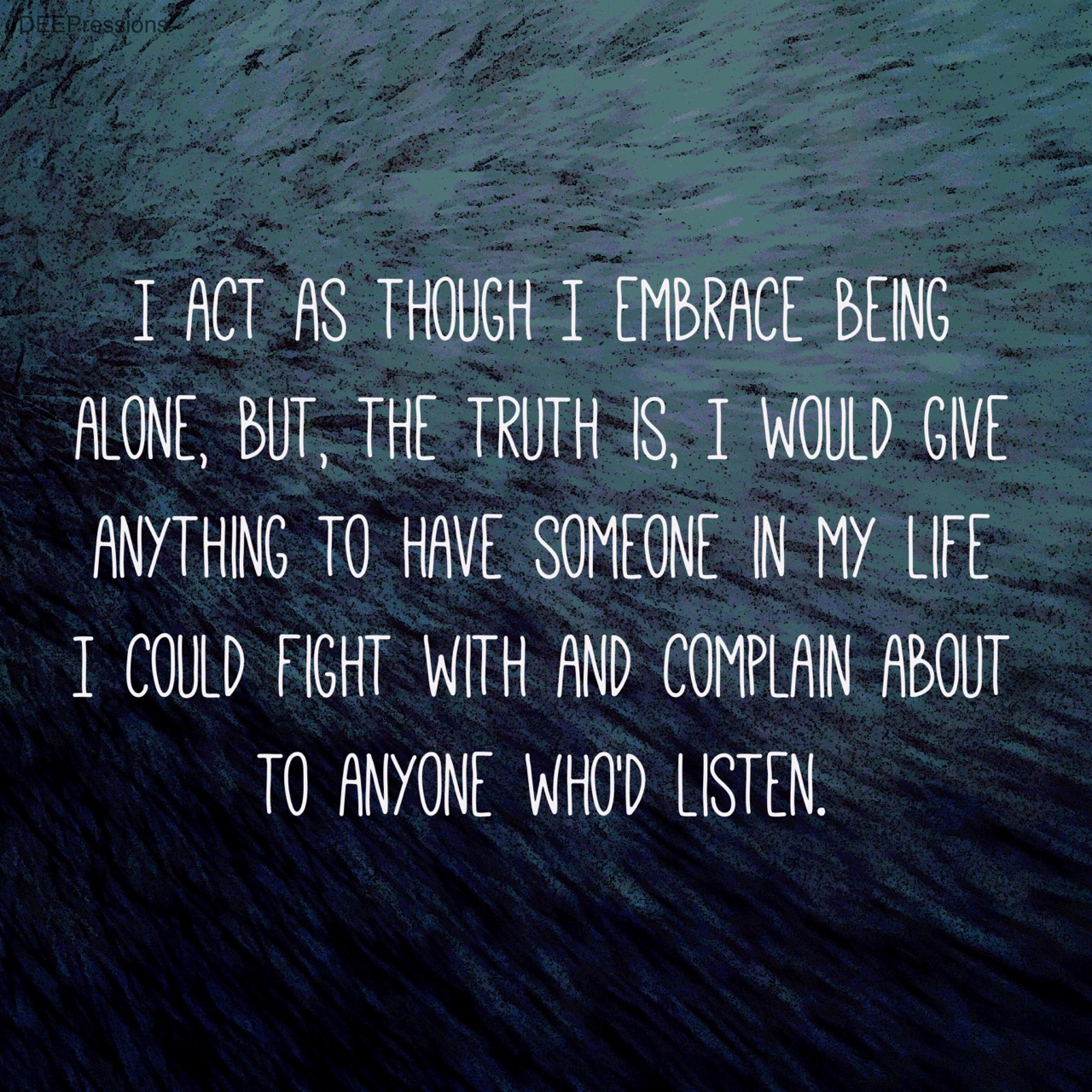 Forever Loneliness Sad Quotes QuotesGram