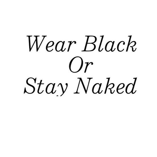Quotes About Wearing Black Quotesgram