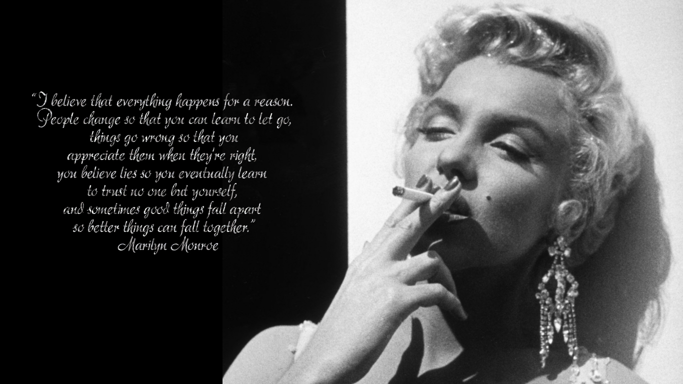 Quotes By Marilyn Monroe Quotesgram