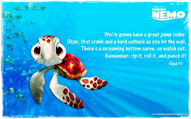 Crush From Finding Nemo Quotes Quotesgram