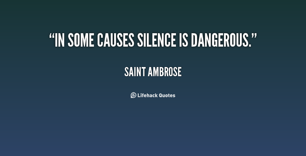 Quotes Silence Is Deadly. QuotesGram