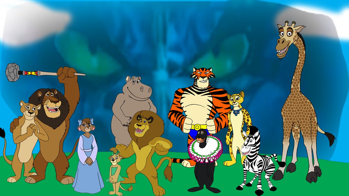 Madagascar 3 Alex And Gia Love